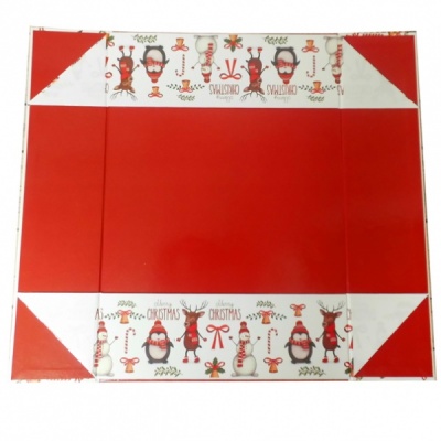 Easy Fold Gift Tray (30x20x6cm) - Medium CHRISTMAS CHARACTERS